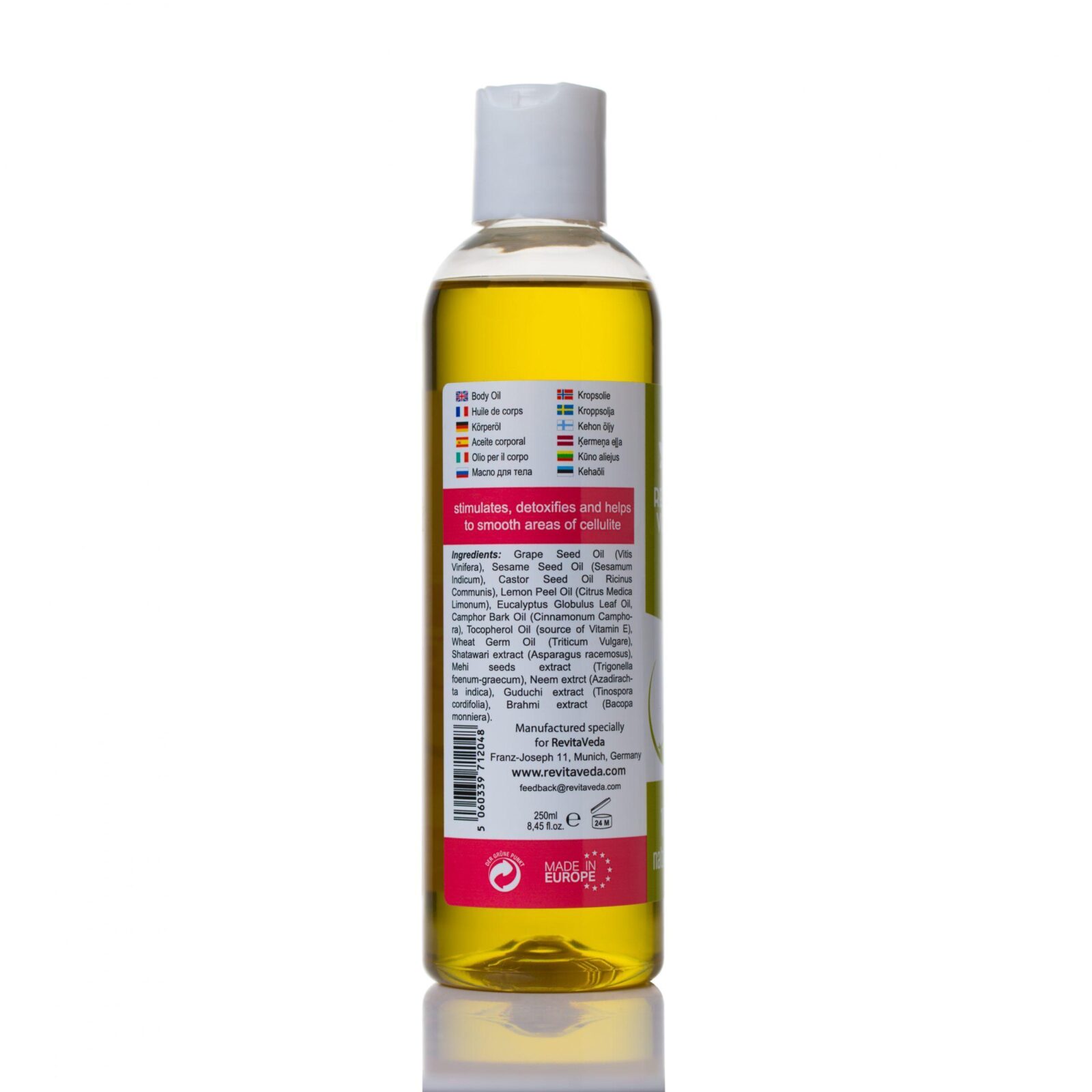 Body Oil Energising Metabolism Booster Muscle Tone Relief Revita Veda body-oil-energising-metabolism-booster-muscle-tone-relief-revita-veda